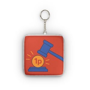 PennyBid Plush Keyring